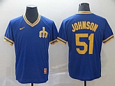 Mariners 51 Ichiro Suzuki Blue Throwback Jersey (1),baseball caps,new era cap wholesale,wholesale hats